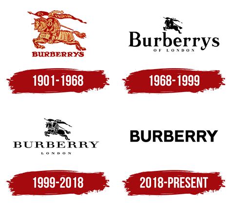 burberry lgo|Burberry old and new logo.